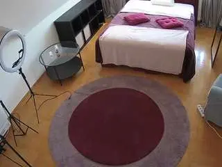 Camsoda Adult Video Chat of voyeurcam-julmodels-whitebed-1