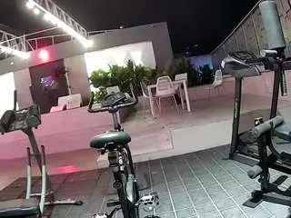 Camsoda Sex Cam of voyeurcam-casa-salsa-gym-bike