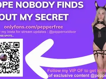Chaturbate Nude Webcam of pepperxminthe