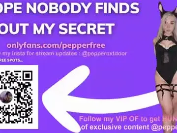 Chaturbate Private Sex Chat of pepperxminthe