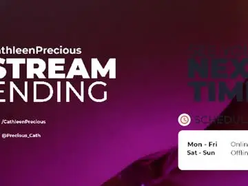 Chaturbate Live Sex of cathleenprecious