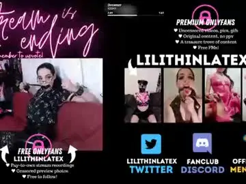 Chaturbate Sex Cam of lilithinlatex