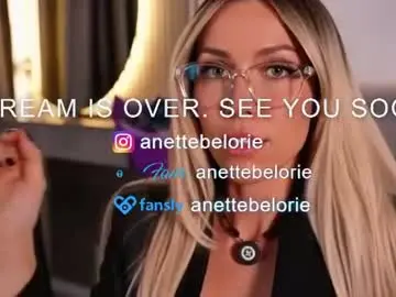 Chaturbate Sex Cam of anette_belorie