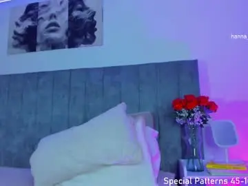 Chaturbate Best live sex cam show of hanna_connorss