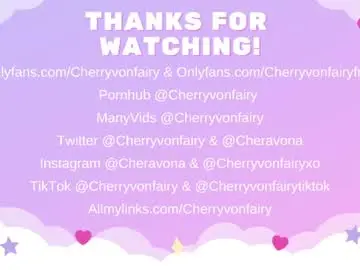 Chaturbate Sex Chat of cherryvonfairy