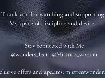 Chaturbate Live Sex Cam of wonders_feet