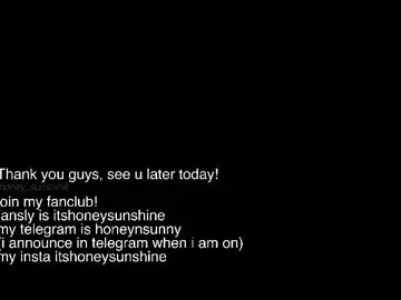 Chaturbate Watch Live Sex Cams of honey_sunshine