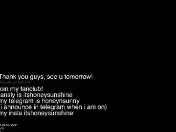 Chaturbate Nude Webcam of honey_sunshine