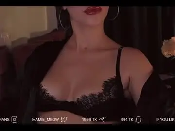 Chaturbate Private Sex Chat of mamiemeow